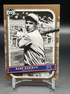 2005 Upper Deck Classics - #4 Babe Herman