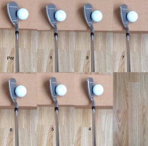 Left Hand TaylorMade Burner SuperSteel Irons (2000)/ 4-PW/ Regular Rifle Shafts - Picture 1 of 24