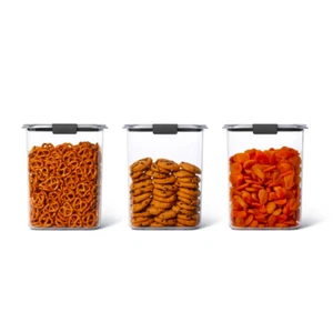 Frischhaltegläser Behälter bruchsicher stapelbar spülmaschinenfest 3 Stück - Bild 1 von 8