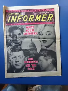 1970 National Informer Issue, White House Swingers, Marilyn Monroe. Kennedys - Picture 1 of 12