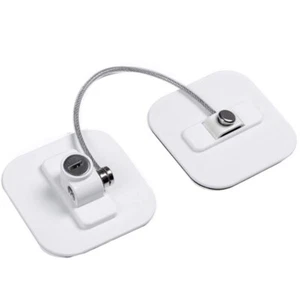 Fridge Lock,Refrigerator Locks,Freezer Lock with Key for Child Safety,Lockshh - Picture 1 of 8