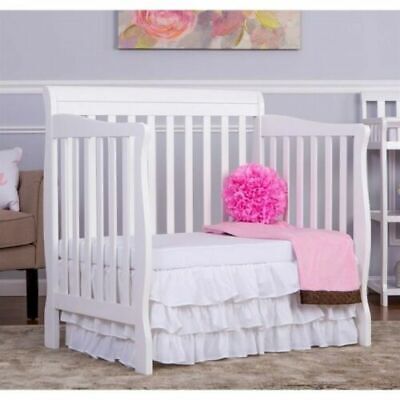 DREAM ON ME ~ ADEN 4-in-1 CONVERTIBLE Mini Crib Toddler Bed W/ FREE MATTRESS! • 159$