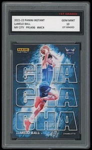 LAMELO BALL 2021-22 PANINI INSTANTÁNEO MY CITY 10 TARJETAS DE PRIMER GRADO #MC4 AVISPONES - Imagen 1 de 1