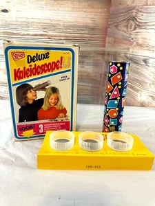 Vintage 1983 Steven Deluxe Kids Kaleidoscope With Box Shelcore A Child's First - Bild 1 von 12