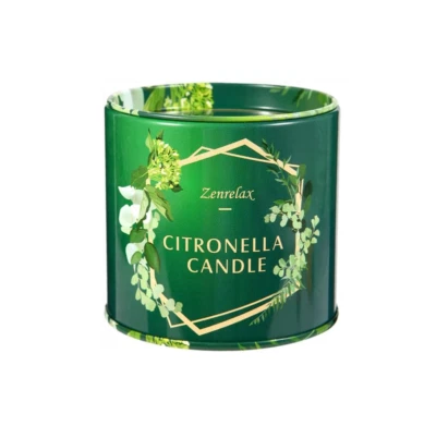 Pure Citronella Essential Oil Scented Candle 6.5oz 3x3.9" - Image 1 of 4