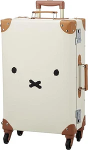Miffy Face Suitcase Travel Bag Carry M size 36L HAP3110 NEW From Japan - Picture 1 of 6