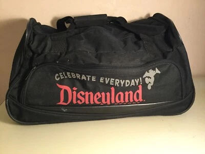 Ruedas de equipaje Disneyland Duffle Resort mango retráctil Mickey bolsillo negro Foto 1 de 4
