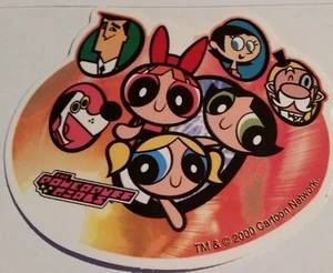 Powerpuff Girls -- NEU -- Vintage (2000) Prismatic Automatenaufkleber (#211) - Bild 1 von 2