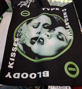 TYPE O NEGATIVE BACK PATCH NEW RARE COLLECTABLE WOVEN ENGLISH IMPORT BACKPATCH - Picture 1 of 1