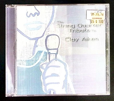 THE VITAMIN STRING QUARTET – THE STRING QUARTET TRIBUTE TO CLAY AIKEN CD 6700 - Imagem 1 de 4