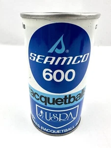 Vintage Seamco 600 Racquetball Can 2 Balls - Official Ball Of USRA NEW SEALED - Picture 1 of 9