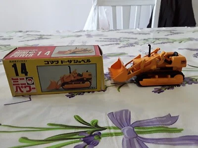 BELLISSIMO SCAVATORE SCALA 1/53 MINI POWER 14 MADE IN JAPAN CON BOX DA VEDERE - Immagine 1 di 4