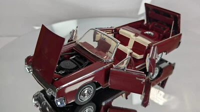 1961 Lincoln Continental Convertible Royal Red NIB w/Paperwork  MAKE ME AN OFFER - Image 1 of 4