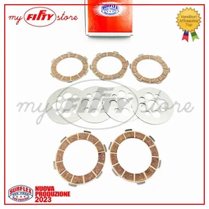 Embrague STANDARD + Discos 6 Tacche SURFLEX Minarelli P4 MZV Cambridge 1977 SU18 - Imagen 1 de 4