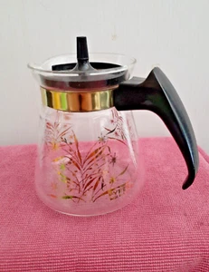 Vintage Pyrex Small 2-cup Personal Coffee - Tea Carafe - Picture 1 of 5