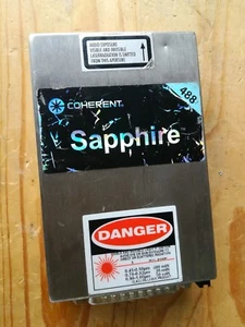 COHERENT LASER SAPPHIRE 488-100 CW LASER HEAD P/N 1154662 - Picture 1 of 6