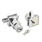 Accessories 1*Lock Parts Reliable Replacement Suitable For Counter/Glass Cabinet