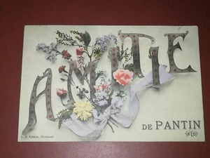 CPA - 93 - Souvenir d'Amitié de PANTIN - Imagen 1 de 2
