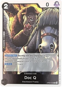 Doc Q OP09-090 R Emperadores en el Nuevo Mundo, Juego de Cartas de Una Pieza Japonés - Imagen 1 de 2