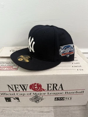 Vintage 2000 World Series New York Yankees 5950 Wool Hat MLB Size 8 Original NY - Image 1 of 4