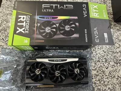 EVGA GeForce RTX 3070 Ti 8GB GDDR6X FTW3 Ultra Graphics Card 08G-P5-3797-KL - Image 1 of 4