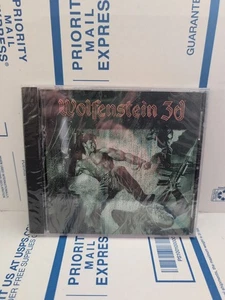 Wolfenstein 3D CD Game & Manual Bonus Hexen II & Quake II Demos New Sealed #167 - Picture 1 of 10