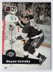 1991-92 Pro Set Wayne Gretzky #101 LOS ANGELES KINGS - Picture 1 of 2
