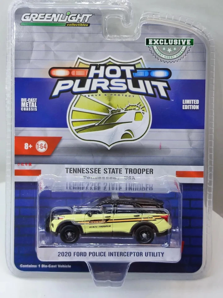 GreenLight 1:64 2020 Ford Intercepts Police Utility - Tennessee State Police car - Image 1 of 3