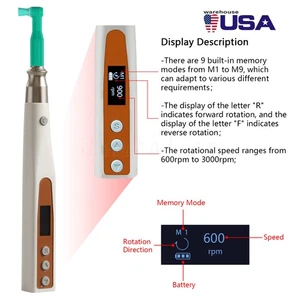 4:1 Higiene Prophy Pieza de Mano Pantalla LCD Eléctrica Giratoria 360° + 2 Ángulos Profiosos - Imagen 1 de 23