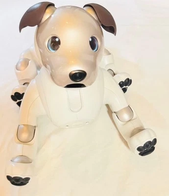 Sony AIBO ERS-1000 Entertainment Robot Dog Ivory White working used from Japan 2 - Image 1 of 4