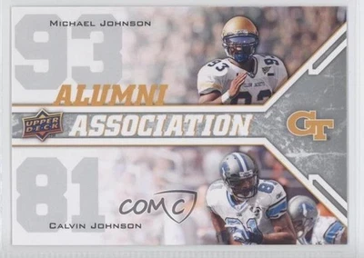 2009 Upper Deck Draft Edition Alumni Association Michael Johnson Calvin #242 HOF - Image 1 of 2