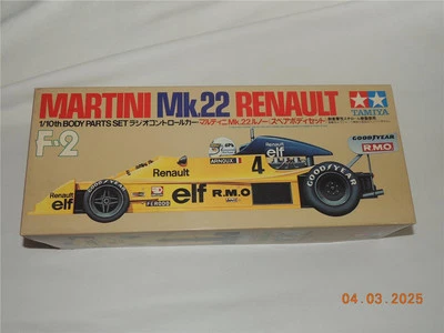 TAMIYA R/C 1/10  F2 MARTINI MK22 RENAULT BODY PARTS SET KIT #SP1095 - Image 1 of 4