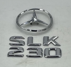 1998 -2004 MERCEDES-BENZ SLK230 REAR TRUNK LID EMBLEM LOGO BADGE NAMEPLATE - Bild 1 von 19