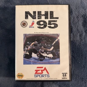 Estuche y arte de portada NHL 95 (Sega Genesis) solamente - Imagen 1 de 7