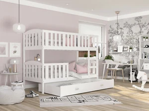 Litera Juvenil KUBUŚ 190 cm x 80 cm,160 cm x 80 cm + Colchones Cama Infantil - Imagen 1 de 22