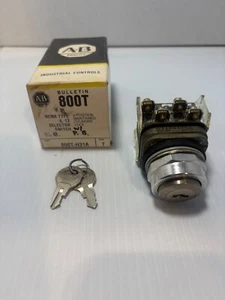 ALLEN-BRADLEY SELECTOR SWITCH CYLINDER LOCK 800T-H31A - Imagen 1 de 3