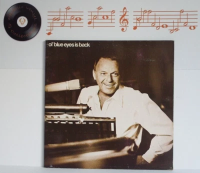 Frank Sinatra Ol’ Blue Eye Is Back Vinyl LP + Poster A1 B1 Pressing - EX - Image 1 of 4