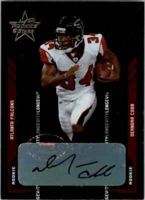 2005 Rookies and Stars Longevity Parallel #221 Deandra Cobb Auto /50  - Image 1 of 2