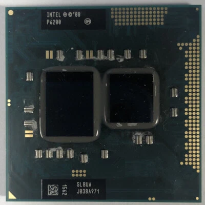 SLBUA INTEL PENTIUM P6200 2.133GHZ 3MB LAPTOP CPU SOCKET G1(CB62) - Image 1 of 2