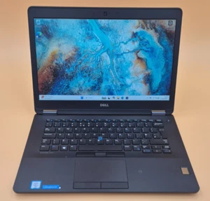 Dell Latitude E7470 13" Intel Core i5 6th Gen 8GB RAM 256GB SSD Win 11 Pro - Picture 1 of 12