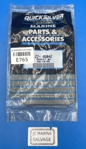 NEW GENUINE OEM MERCURY-MERCRUISER 27-48042 @4 GASKETS- E765 - Picture 1 of 2
