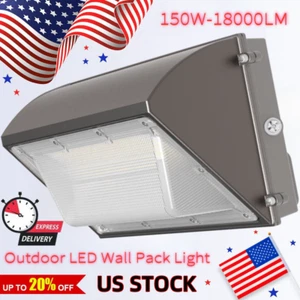 150 Watt Wall Pack Led Light 5000K Daylight White LED Outdoor Wall pack Lighting - Picture 1 of 13