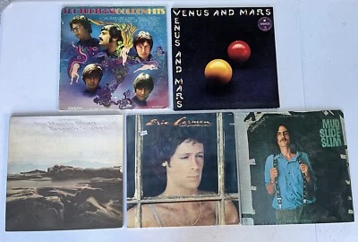 Lot of (5) 70's Pop & Rock LP Records - Lot #1 Moody Blues, James Taylor & More - Image 1 of 4