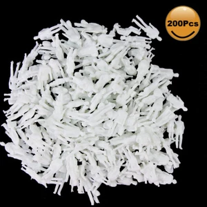 P8705B 100 or 200pcs 1:87 UnPainted White Figures Passenger HO Scale - Picture 1 of 6