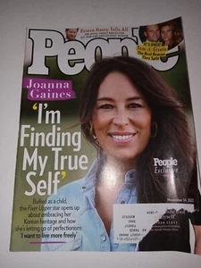 PEOPLE Magazine November 14 2022 Joanna Gaines Tom Brady Weird Al Yankovic - Picture 1 of 3