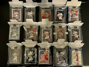 Complete Mike Trout Topps PROJECT 2020 19 card SET Excl #4