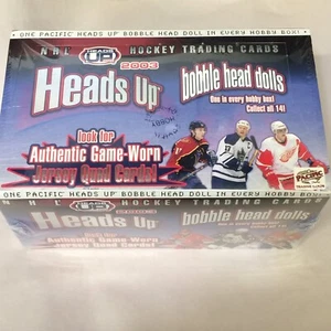 2002-03 PACIFIC 2003 HEADS UP BOBBLEHEAD EDITION Factory Sealed Box - Picture 1 of 5