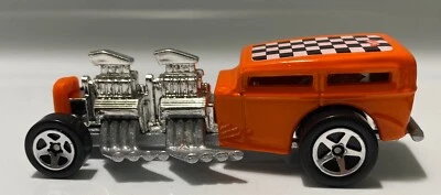 ** Ford Sedán Hot Wheels 1997 Primera Edición Way 2 Naranja Rápido 32 Como Nuevo ** Foto 1 de 4