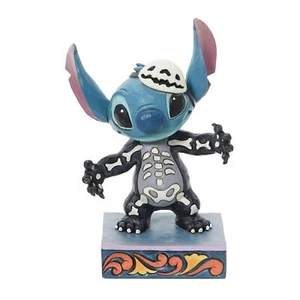 Jim Shore Disney Traditions Stitch Skeleton Figurine - Picture 1 of 6