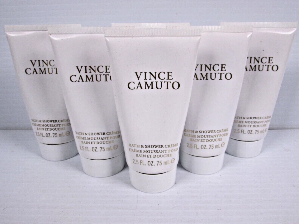 Pacote combo Vince Camuto feminino: gel de banho e banho 15 oz 6 x 2,5 oz tubos CREME - Imagem 1 de 1